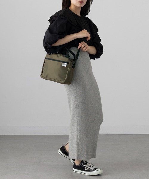 Drifter(ドリフター)の「【Drifter】KIRBY HAND BAG(ハンドバッグ・レディース・ブラック/ブラウン/ベージュ/レオパード/マルチ/ゼブラ・FREE)」の15枚目の写真