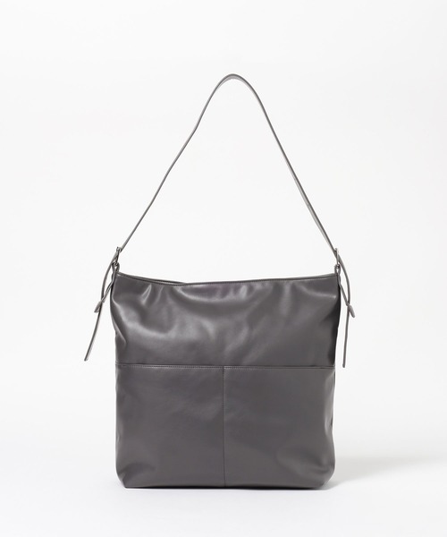 LEPSIM（レプシィム）の「ビッグワンショルバッグ　579071（ショルダーバッグ・レディース・グレー/ブラック・ONE SIZE）」の21枚目の写真