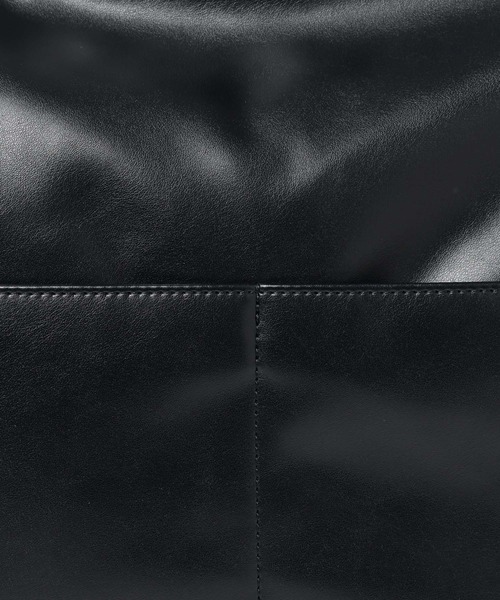 LEPSIM（レプシィム）の「ビッグワンショルバッグ　579071（ショルダーバッグ・レディース・グレー/ブラック・ONE SIZE）」の3枚目の写真