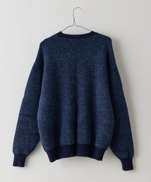 WHIMSIC（ウィムジック）の「【UNISEX】JACQUARD LOGO KNIT PULLOVER（ニット/セーター・レディース・ブラウン/グレー/ネイビー・FREE）」の19枚目の写真