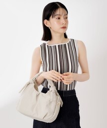 THE SHOP TK  | ロゴショルダー付きナイロンミニボストン(ショルダーバッグ)
