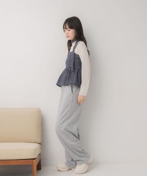 ems excite（エムズエキサイト）の「【セットアイテム】タイ付ビスチェ＆インナーSET（シャツ/ブラウス・レディース・ブルー系その他2/ブラック系その他2/ブラウン系その他2・FREE）」の19枚目の写真