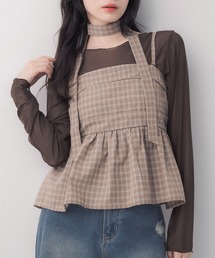 ems excite | 【セットアイテム】タイ付ビスチェ＆インナーSET(シャツ/ブラウス)