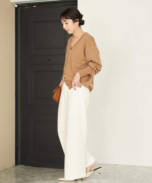 タグ付き新品未使用　plage カーディガン plage カーディガン fox cashmere fur gown レディース : ZOZOTOWN