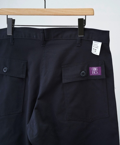 GUNG HO（ガンホー）の「GUNG HO ガンホー / ORIGINAL FATIGUE PANTS アメリカ製（カーゴパンツ・メンズ・ブラック/カーキ・36inch/28inch/30inch/33inch）」の21枚目の写真