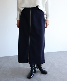 sin.ca（シンカ）の「リバーシブルフロントジップスカート（スカート）」