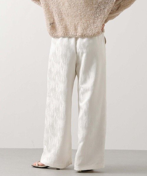 Gready Brilliant(グレディブリリアン)の「ジャガードイージーワイド(その他パンツ・レディース・アイボリー/ブラック・38)」の8枚目の写真