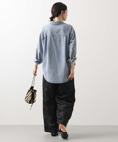 Gready Brilliant(グレディブリリアン)の「ジャガードイージーワイド(その他パンツ・レディース・アイボリー/ブラック・38)」の12枚目の写真