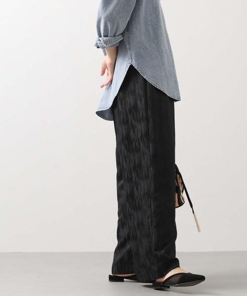 Gready Brilliant(グレディブリリアン)の「ジャガードイージーワイド(その他パンツ・レディース・アイボリー/ブラック・38)」の15枚目の写真