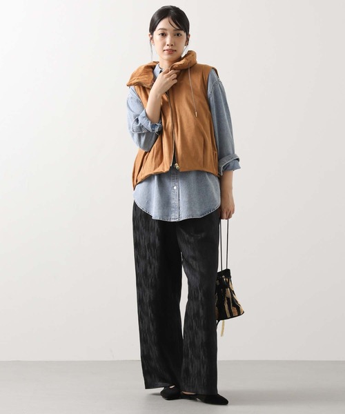 Gready Brilliant(グレディブリリアン)の「ジャガードイージーワイド(その他パンツ・レディース・アイボリー/ブラック・38)」の18枚目の写真