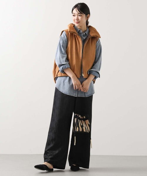 Gready Brilliant(グレディブリリアン)の「ジャガードイージーワイド(その他パンツ・レディース・アイボリー/ブラック・38)」の21枚目の写真