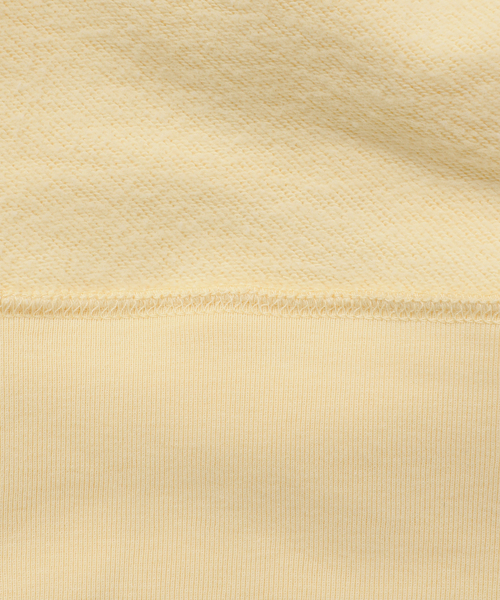 Spick & Span(スピックアンドスパン)の「ブラッシュドテリーハーフジッププルオーバー(Tシャツ/カットソー・レディース・イエロー/ライトグレー・FREE)」の4枚目の写真