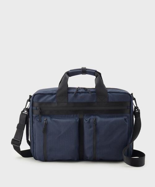 TAKEO KIKUCHI（タケオキクチ）の「【3WAY】ラージキャパシティ ブリーフバッグ（ビジネスバッグ・メンズ・ブラック/ネイビー/モスグリーン・00）」の3枚目の写真