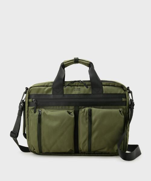 TAKEO KIKUCHI（タケオキクチ）の「【3WAY】ラージキャパシティ ブリーフバッグ（ビジネスバッグ・メンズ・ブラック/ネイビー/モスグリーン・00）」の2枚目の写真