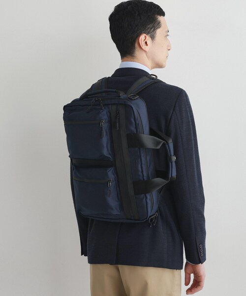 TAKEO KIKUCHI（タケオキクチ）の「【3WAY】ラージキャパシティ ブリーフバッグ（ビジネスバッグ・メンズ・ブラック/ネイビー/モスグリーン・00）」の18枚目の写真