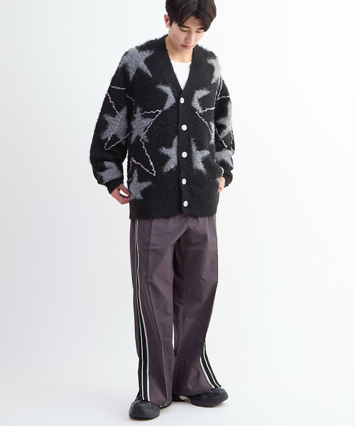 CONVERSE TOKYO（コンバーストウキョウ）の「SIDE LINE NYLON TRACK PANTS（その他パンツ・レディース・カーキ/ブラック/チャコールグレー/ライトグレー・SMALL/MEDIUM）」の6枚目の写真