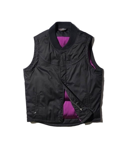 TOWNCRAFT（タウンクラフト）の「TOWN CRAFT タウンクラフト / BLACK DERBY STYLED VEST ダービーベスト（ベスト・メンズ・ブラック系2/ブラック/ブラック系1・MEDIUM/LARGE）」の2枚目の写真