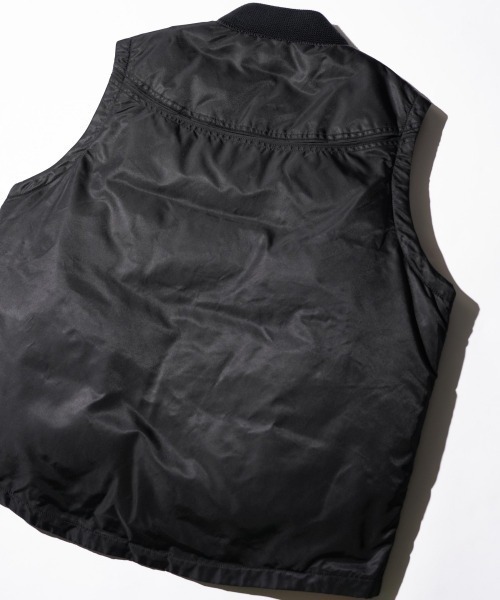 TOWNCRAFT（タウンクラフト）の「TOWN CRAFT タウンクラフト / BLACK DERBY STYLED VEST ダービーベスト（ベスト・メンズ・ブラック系2/ブラック/ブラック系1・MEDIUM/LARGE）」の8枚目の写真