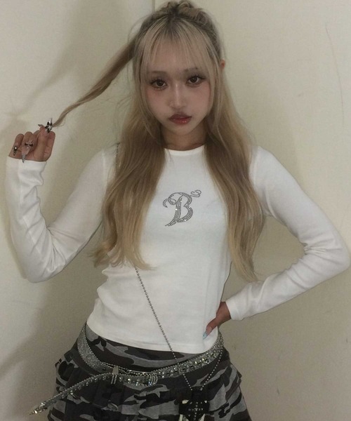 A'GEM/9 × .kom 『.KOM/ドットケーオーエム』Y2K 背中ライン