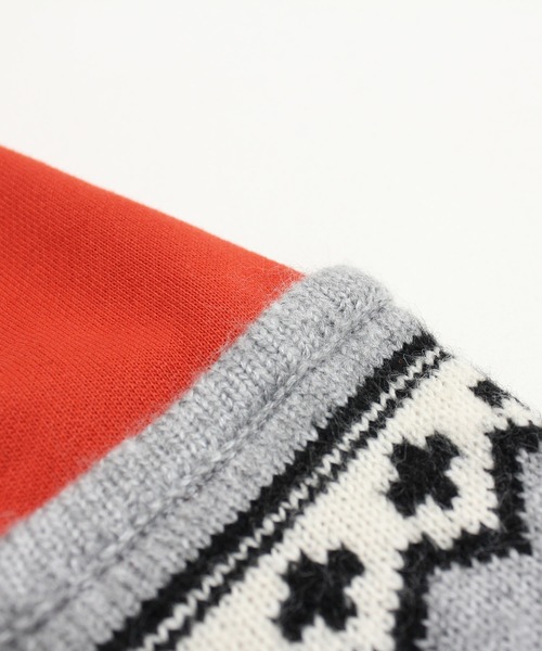 RNA(アールエヌエー)の「M2585 ニットコンビトレーナー(スウェット・レディース・アイボリー/レッド/ブラック・MEDIUM)」の10枚目の写真