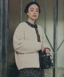 TAION | ◆【TAION コラボ】リバーシブルボアダウンブルゾン(ブルゾン)