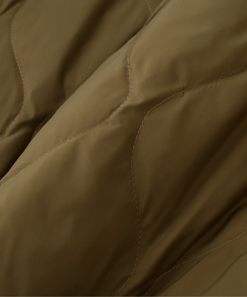 TAION（タイオン）の「◆【TAION コラボ】リバーシブルボアダウンブルゾン（ブルゾン・レディース・ネイビー/カーキ・MEDIUM）」の5枚目の写真