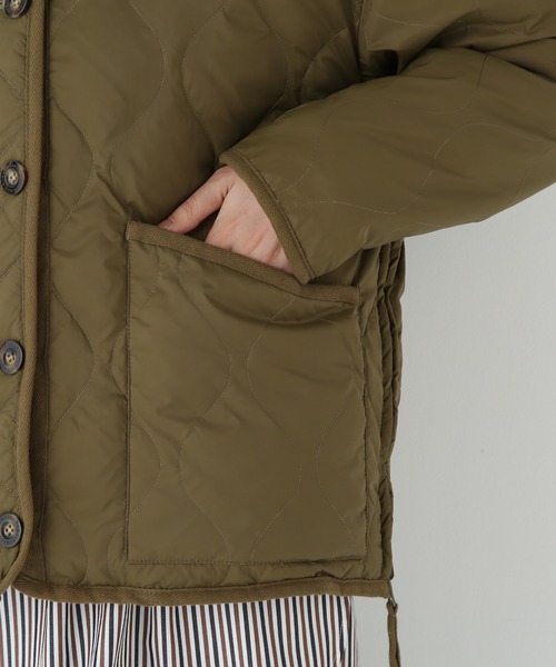 TAION（タイオン）の「◆【TAION コラボ】リバーシブルボアダウンブルゾン（ブルゾン・レディース・ネイビー/カーキ・MEDIUM）」の17枚目の写真