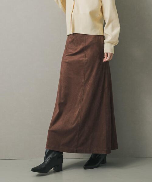 SENSE OF PLACE by URBAN RESEARCH（センスオブプレイスバイアーバンリサーチ）の「FSセミフレアスカート（スカート・レディース・ブラック/ブラウン・SMALL/MEDIUM）」の12枚目の写真