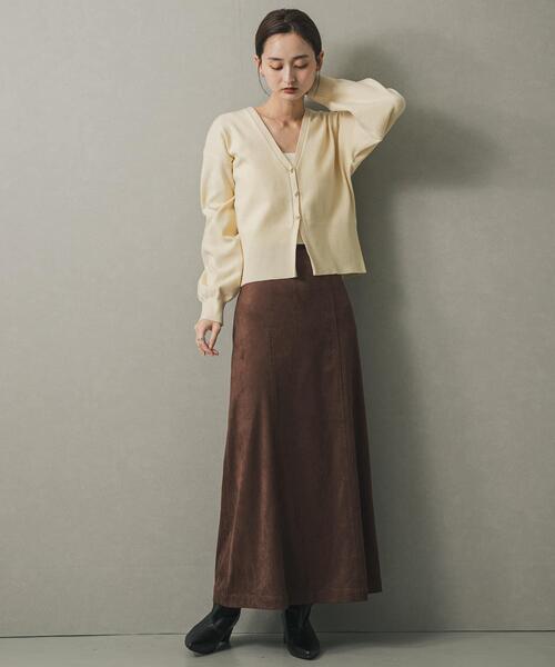 SENSE OF PLACE by URBAN RESEARCH（センスオブプレイスバイアーバンリサーチ）の「FSセミフレアスカート（スカート・レディース・ブラック/ブラウン・SMALL/MEDIUM）」の14枚目の写真