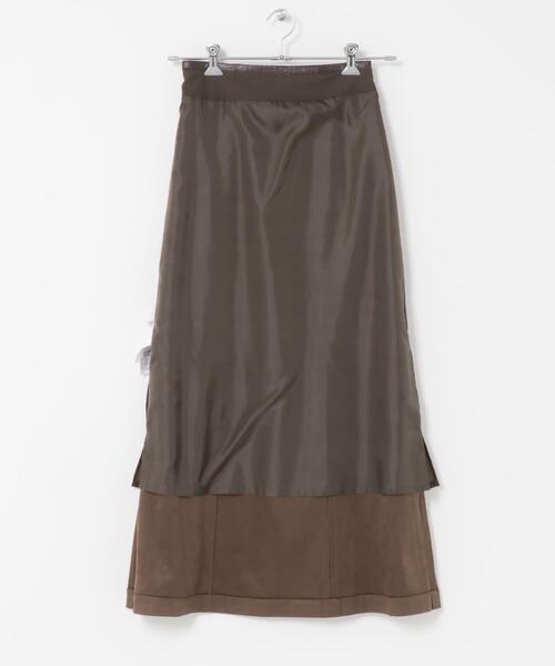 SENSE OF PLACE by URBAN RESEARCH（センスオブプレイスバイアーバンリサーチ）の「FSセミフレアスカート（スカート・レディース・ブラック/ブラウン・SMALL/MEDIUM）」の20枚目の写真