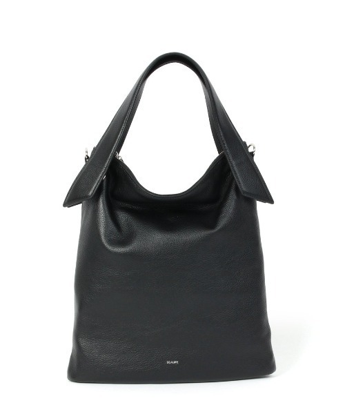 Beau're(ヴュレ)の「【BEAURE/ビュレ】リボン ディテール 薄マチ ショルダー Bag(ショルダーバッグ・レディース・ブラック/グレイッシュベージュ/シルバー・FREE)」の20枚目の写真