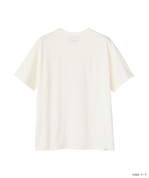 HYSTERIC GLAMOUR(ヒステリックグラマー)の「ONE PIECE×HYSTERIC GLAMOUR / NAMI FLYING V Tシャツ(Tシャツ/カットソー・メンズ・グリーン/ホワイト系その他/ブラック・XL/L/M/S)」の8枚目の写真