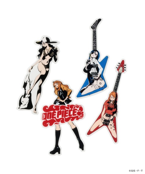 HYSTERIC GLAMOUR(ヒステリックグラマー)の「ONE PIECE×HYSTERIC GLAMOUR / NAMI FLYING V Tシャツ(Tシャツ/カットソー・メンズ・グリーン/ホワイト系その他/ブラック・XL/L/M/S)」の12枚目の写真