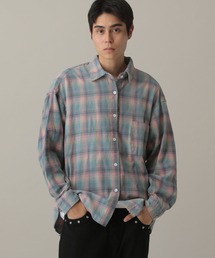 LAND MUSEUM | LAND MUSEUM/ダメージオーバーチェックシャツ(シャツ/ブラウス)
