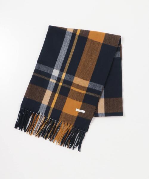 ITEMS URBANRESEARCH(アイテムズ アーバンリサーチ)の「チェックストール(マフラー・レディース・アイボリー/ライトブルー/ネイビー/モカ・-)」の22枚目の写真
