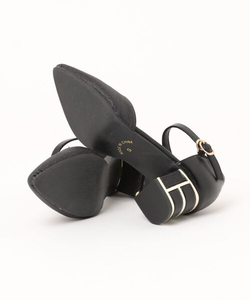 Parade(パレード)の「ブロックヒールセパレートパンプス TS5002(パンプス・レディース・ブラック/シルバー/ベージュ・S/M/L/LL)」の5枚目の写真