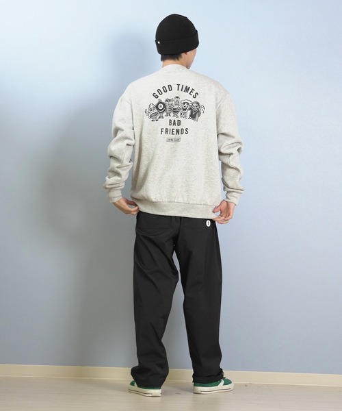 超希少SAINT LOUISスワロトレーナー セール】ガールフォト貼り付けマイクロスエードトレーナー