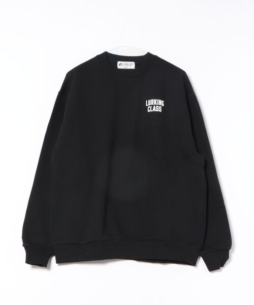 LURKING CLASS(ラーキングクラス)の「LURKING CLASS/ラーキングクラス トレーナー/スウェット バックプリント ST25FUM03(スウェット・メンズ・ブラック/グレー・XL/L/M)」の16枚目の写真