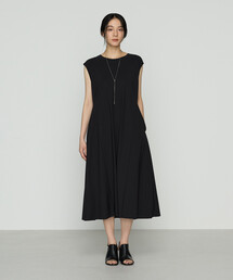 Gabardine K.T | ユーロジャージー フィット＆フレアワンピース(ワンピース)