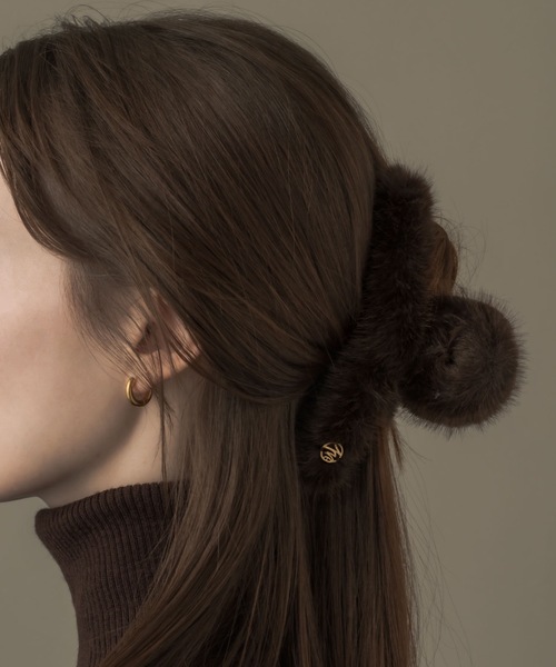 HAIRCLIP/FAKE FUR（バレッタ/ヘアクリップ）｜muku（ムク）の