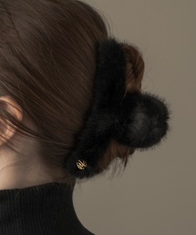 muku（ムク）の「HAIRCLIP/FAKE FUR（バレッタ/ヘアクリップ・レディース）」