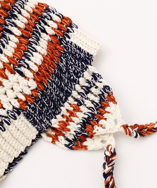 チャイハネ(チャイハネ)の「【チャイハネ】シェイラ耳付きキャップ(ニットキャップ/ビーニー・レディース・ホワイト系その他・FREE)」の2枚目の写真