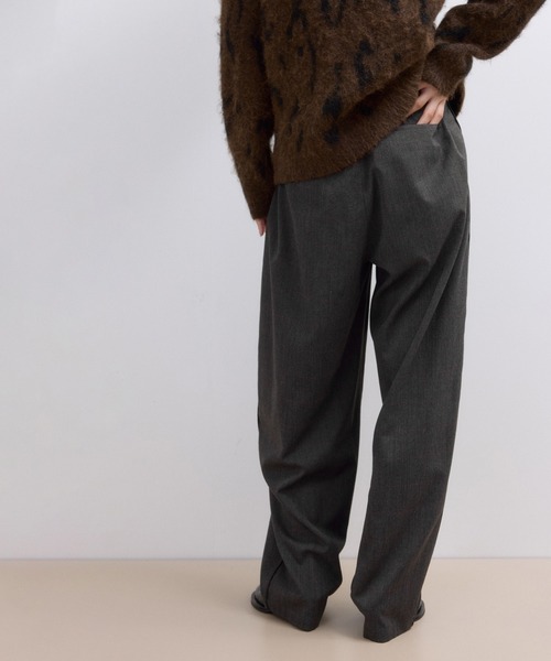 ADAM ET ROPE'（アダムエロペ）の「【WEB限定】チェックバレルパンツ（その他パンツ・レディース・キャメル/ブラウン系その他/スミクロ・38/36）」の15枚目の写真