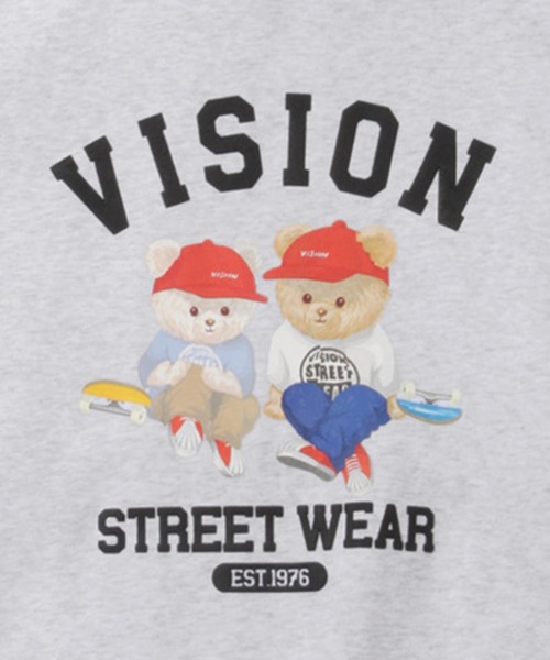 VISION STREET WEAR(ヴィジョンストリートウェア)の「VISION STREET WEAR Bears Hoodie(パーカー・メンズ・オートミール/ブラック・M/L/XL)」の7枚目の写真