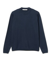 【別注】LORENZONI / コットン 12ゲージ ハイネック ロングスリーブ ニット