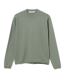 【別注】LORENZONI / コットン 12ゲージ ハイネック ロングスリーブ ニット