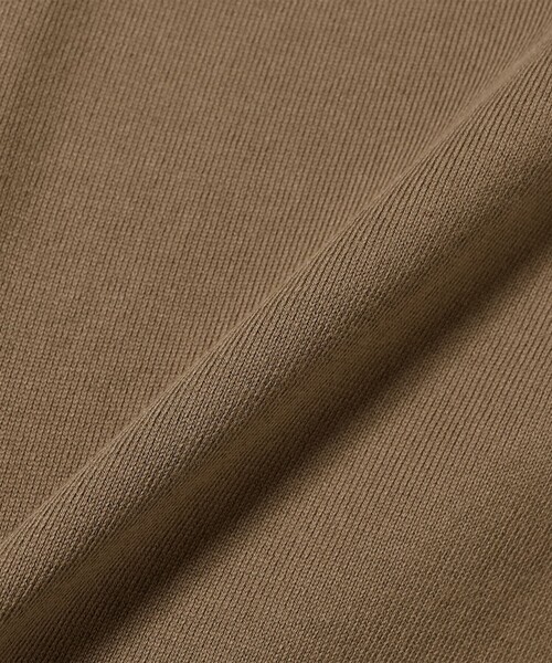 BEAMS F(ビームスエフ)の「【別注】LORENZONI / コットン 12ゲージ ハイネック ロングスリーブ ニット(ニット/セーター・メンズ・ネイビー/グリーン系その他2/ブラウン系その他5・50/48/44/46)」の6枚目の写真