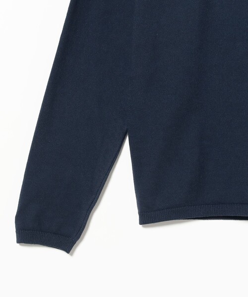 BEAMS F(ビームスエフ)の「【別注】LORENZONI / コットン 12ゲージ ハイネック ロングスリーブ ニット(ニット/セーター・メンズ・ネイビー/グリーン系その他2/ブラウン系その他5・50/48/44/46)」の12枚目の写真