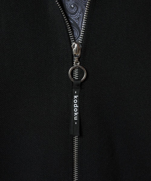 バック刺繍ドライバーズニット（ニット/セーター）｜狐独（コドク）の