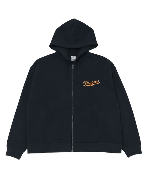 WEGO(ウィゴー)の「WEGO/DOGサガラジップパーカー(パーカー・メンズ・ネイビー/アッシュグレー・LARGE/MEDIUM)」の18枚目の写真